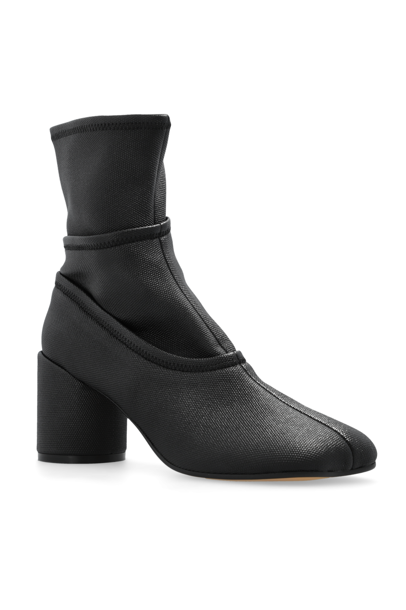 Black 'Anatomic' heeled ankle boots MM6 Maison Margiela - Vitkac 